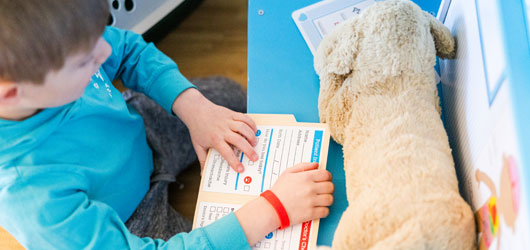 Child Playing Doctor